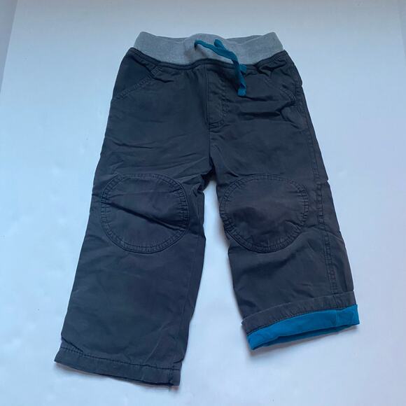 Baby Boden Gray Knee Patch Pants - Picture 1 of 2